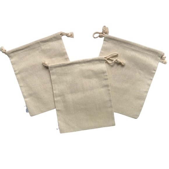 3 Best Wishes Fabric Draw String Gift Bags Wedding Heart Roses NEW - Picture 3 of 7